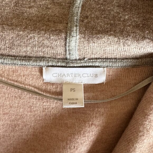 Charter Club Petite Colorblocker Sweater Coat Small Petite - Picture 5 of 5